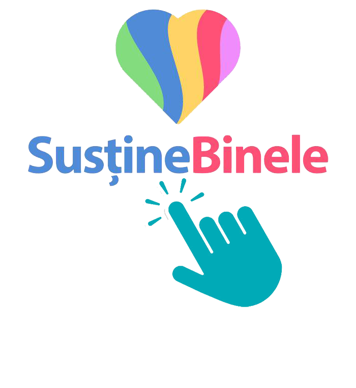 Sustine Binele logo png cu click